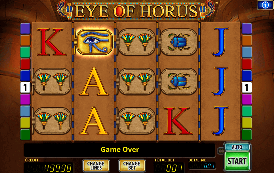 Eye of Horus Spielautomat