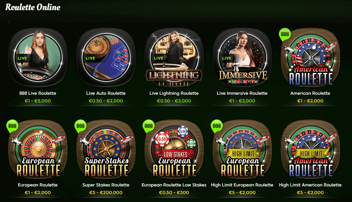 Roulette Online bei 888Casino 2