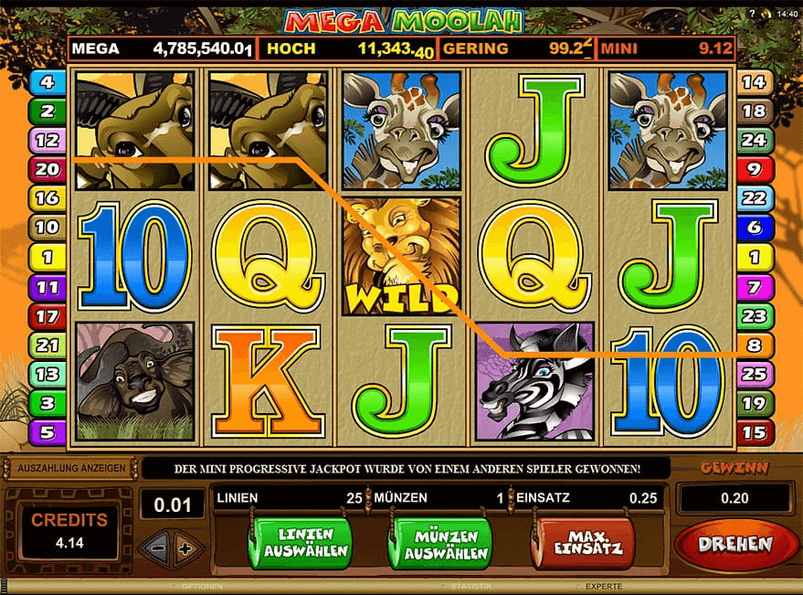 Mega Moolah Slot