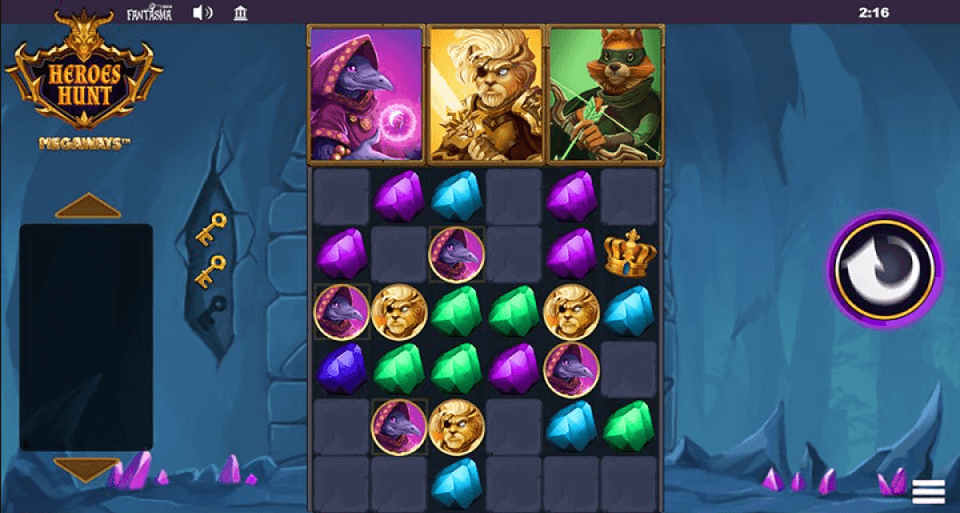 Heroes Hunt Megaways Slot von Fantasma