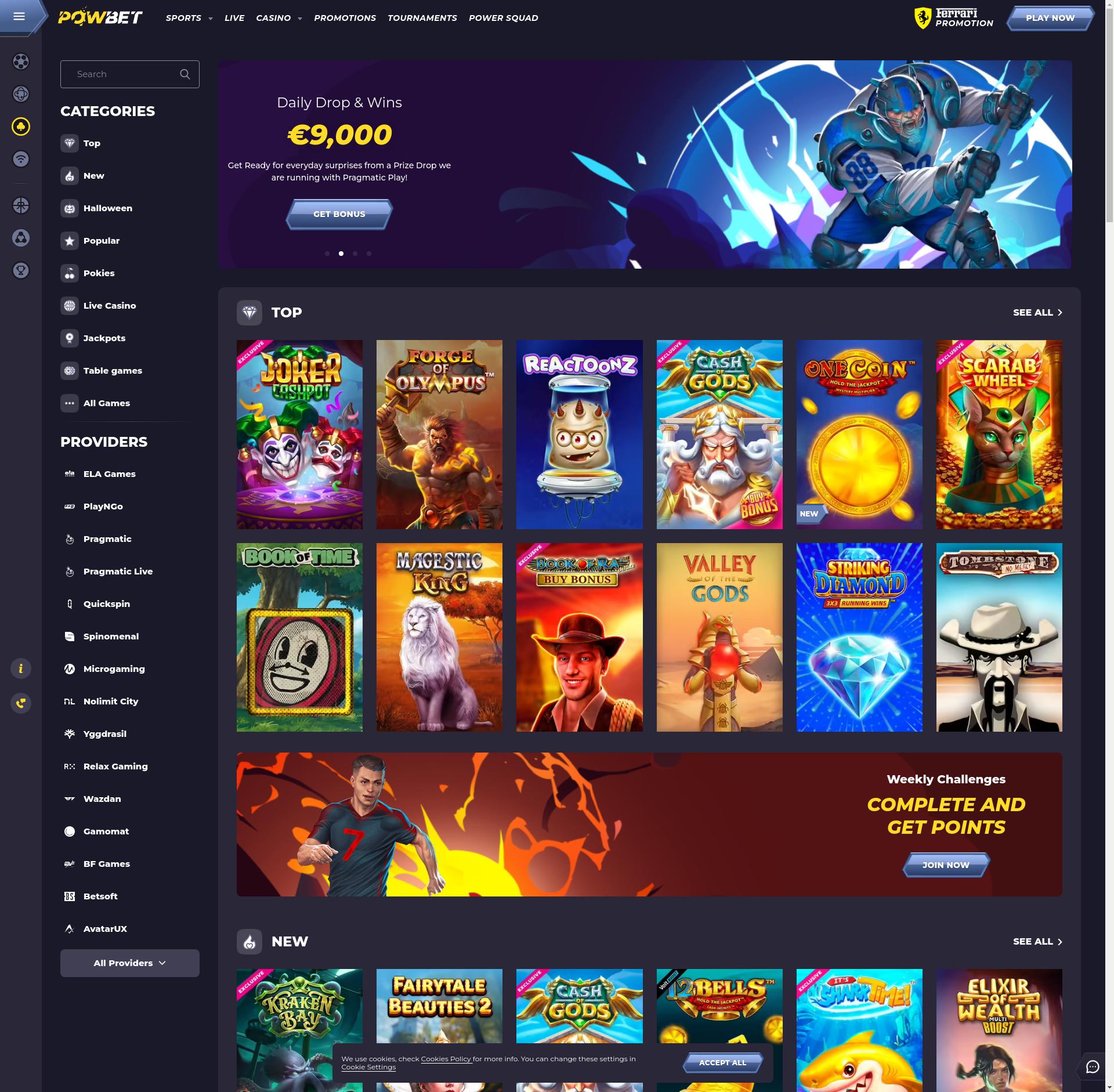 Powbet Casino